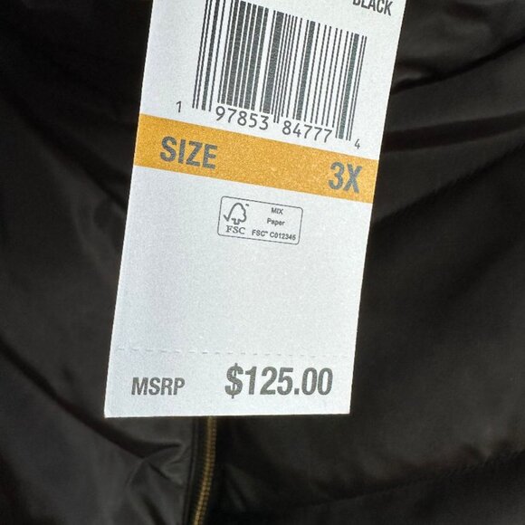 NWT $125 Michael Kors Puffer  Vest Plus size 3X - Picture 2 of 2